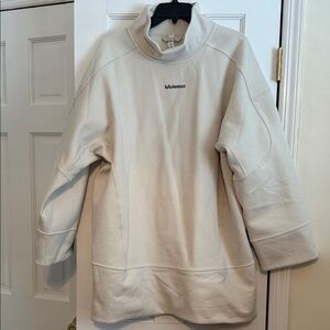 lululemon athletica Men's Off-White Turtleneck Sweater
